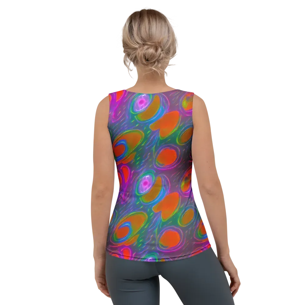 Prism Tide on Women's Tank Top — Back
