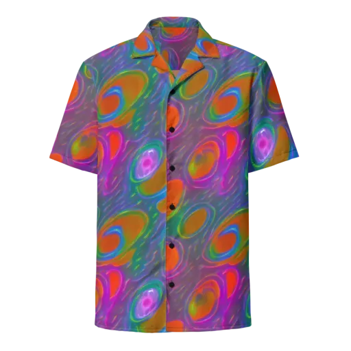 Prism Tide on a Button Shirt