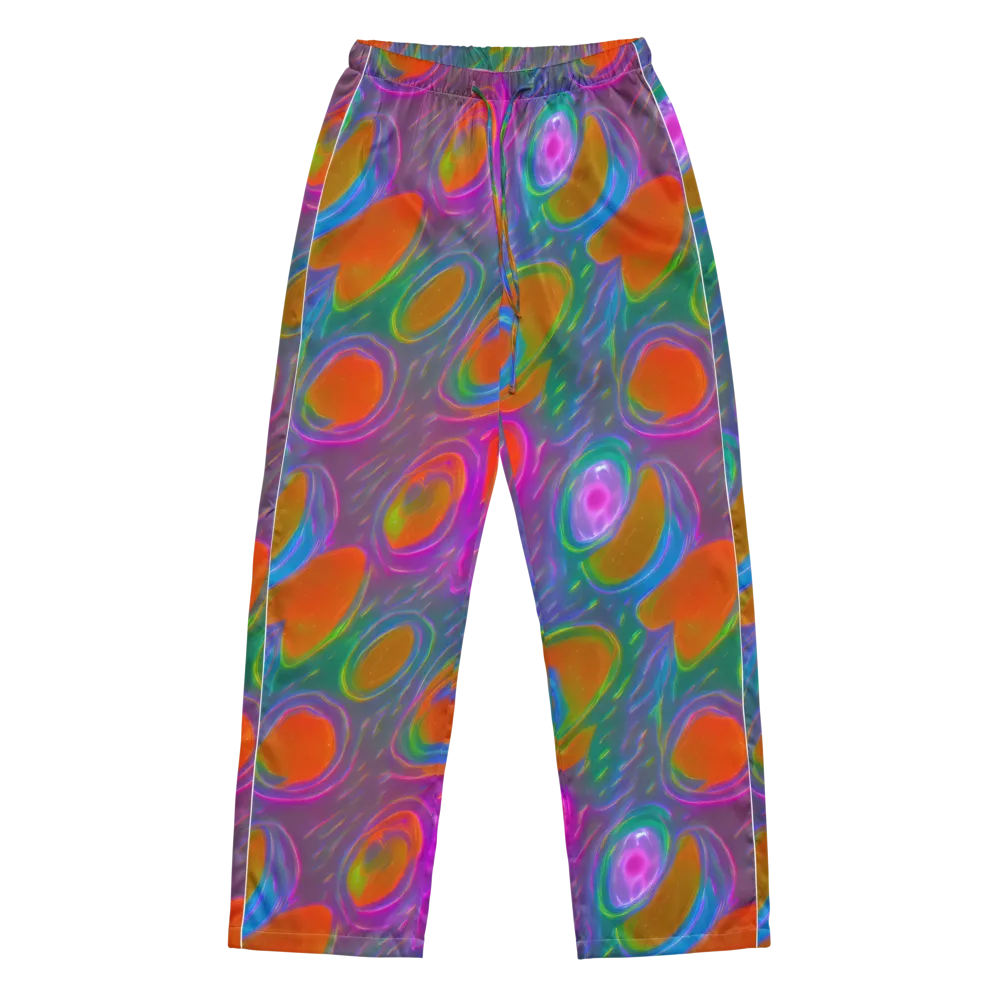 Prism Tide on Women's Pajama Pants — Front