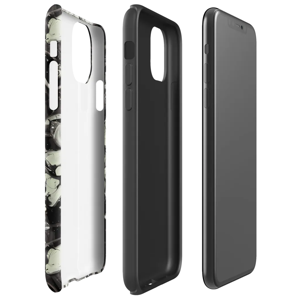 Nocturne Mosaic on Tough Case for iPhone® — Right