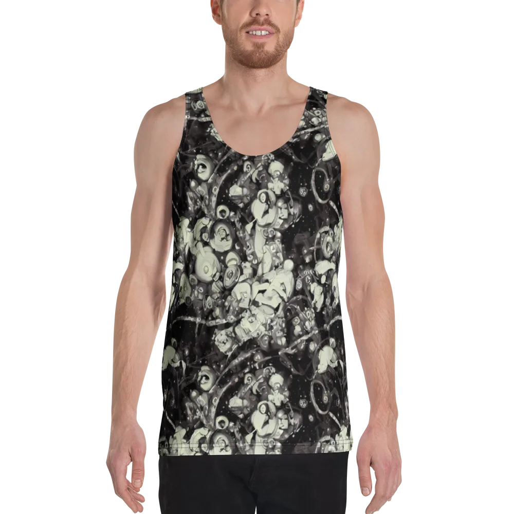 Nocturne Mosaic on Men's Tank Top — Front