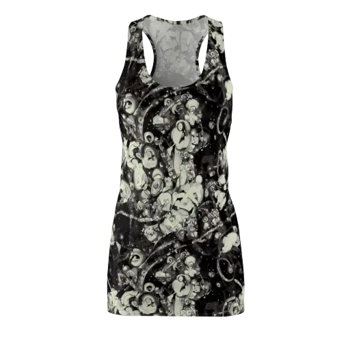 Nocturne Mosaic on a Racerback Dress