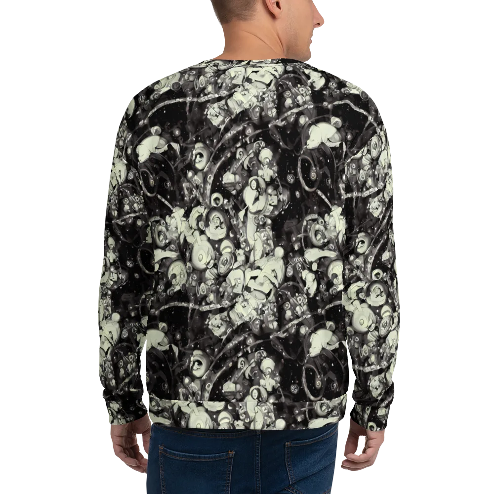 Nocturne Mosaic on Sweatshirt — Back