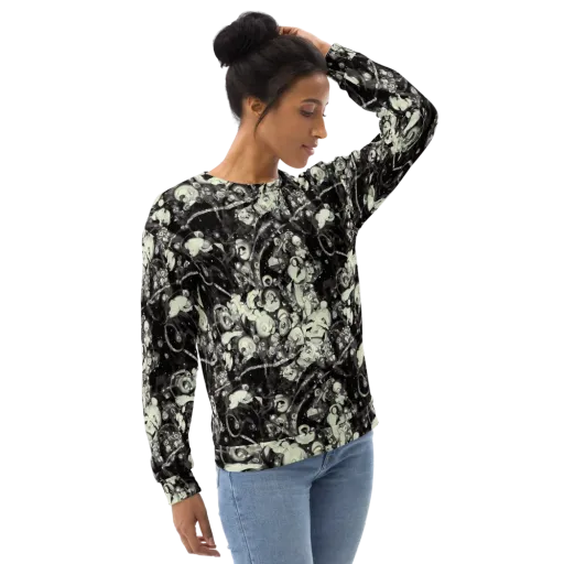 Nocturne Mosaic on a Sweatshirt