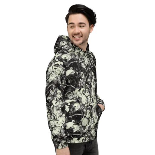 Nocturne Mosaic on a Hoodie