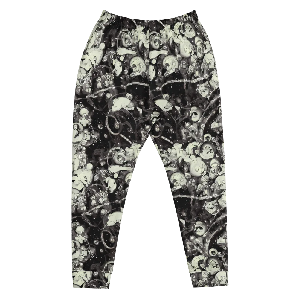 Nocturne Mosaic on Men's Joggers — Front