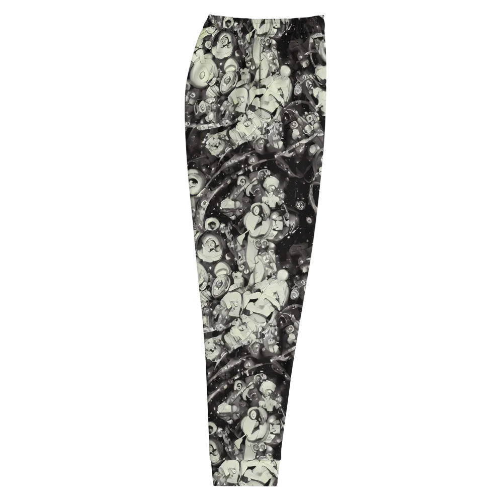 Nocturne Mosaic on Men's Joggers — Right