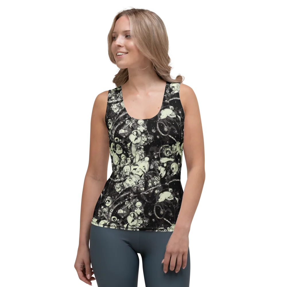 Nocturne Mosaic on Women's Tank Top — Front