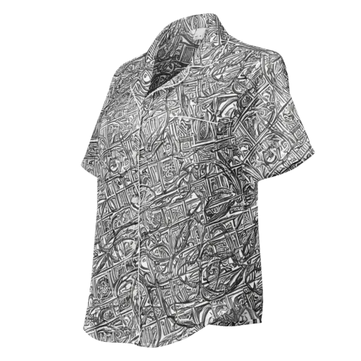 Monochrome Riot on a Women's Short Sleeve Pajama Top