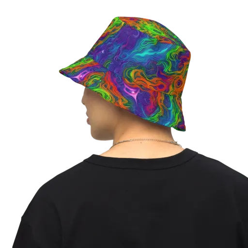 Chromatic Whirl on a Reversible Bucket Hat