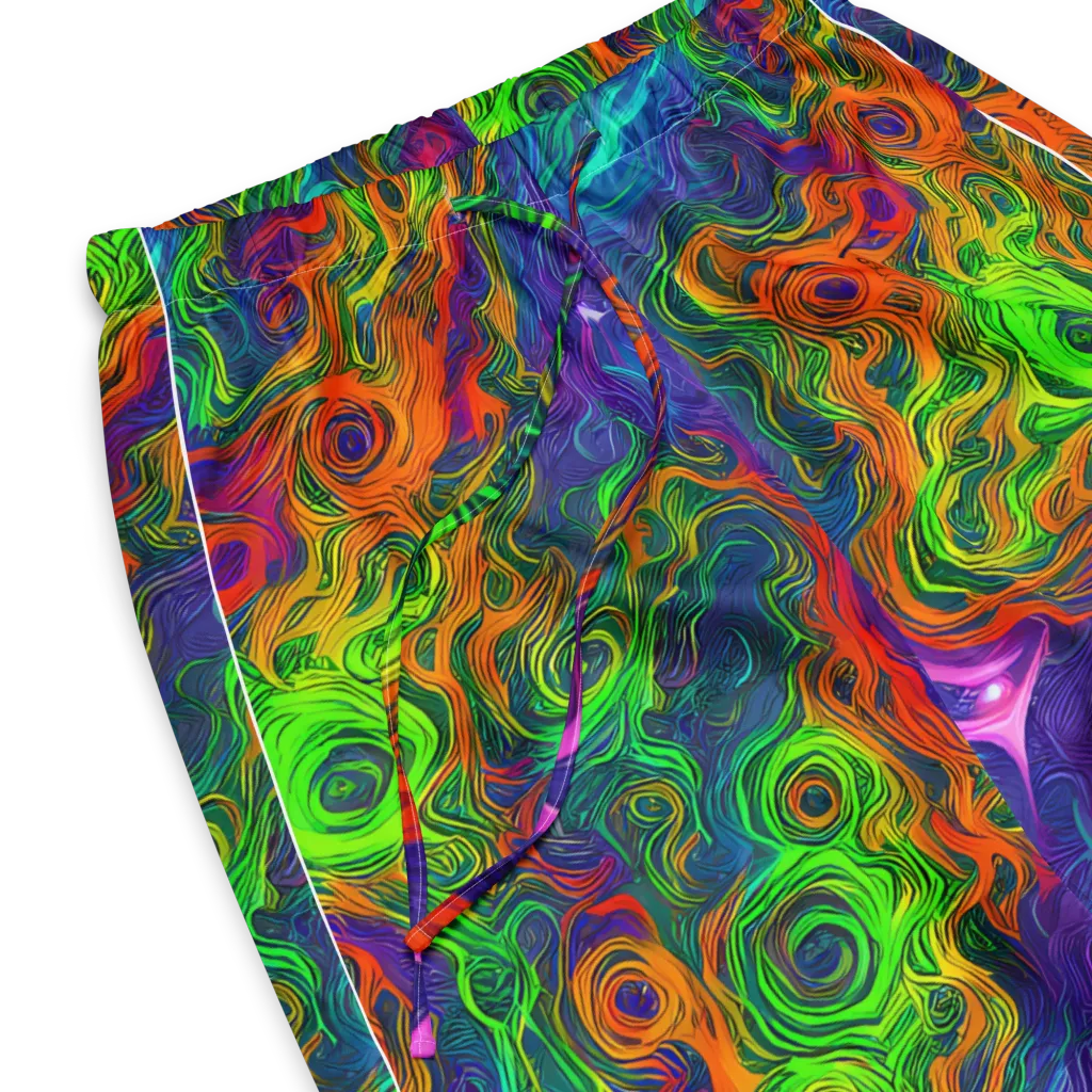Chromatic Whirl on Women's Pajama Pants — Product details