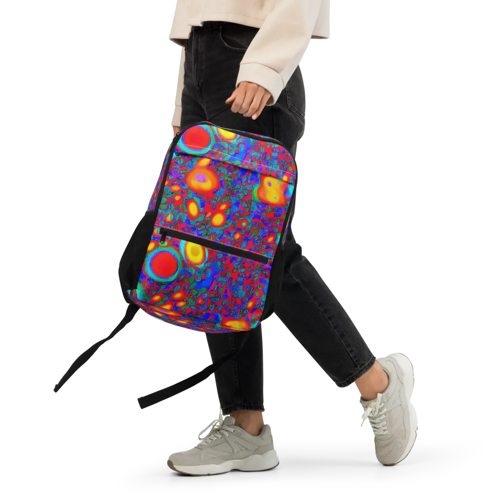 Electric Organism on Utility Backpack — Front