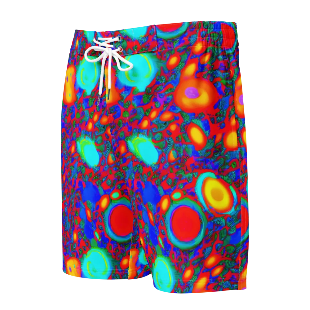 Electric Organism on Men's Board Shorts — Front