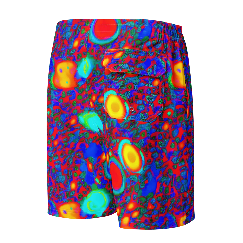 Electric Organism on Men's Board Shorts — Back
