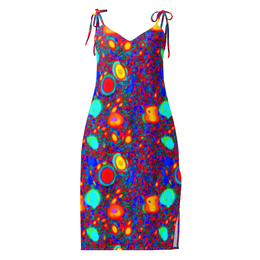 Electric Organism on Slip Dress — Front
