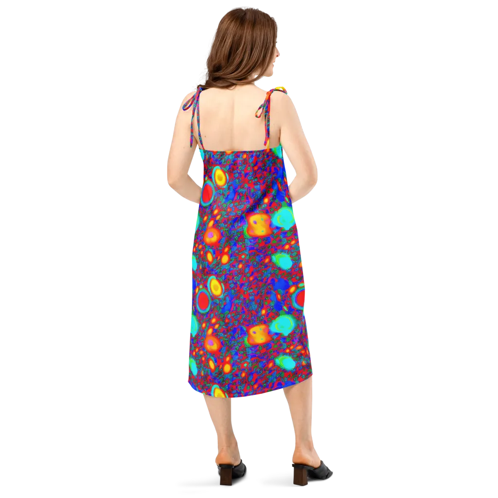 Electric Organism on Slip Dress — Back