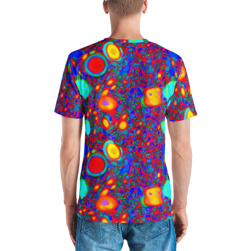 Electric Organism on Men's Crew Neck T-Shirt — Back