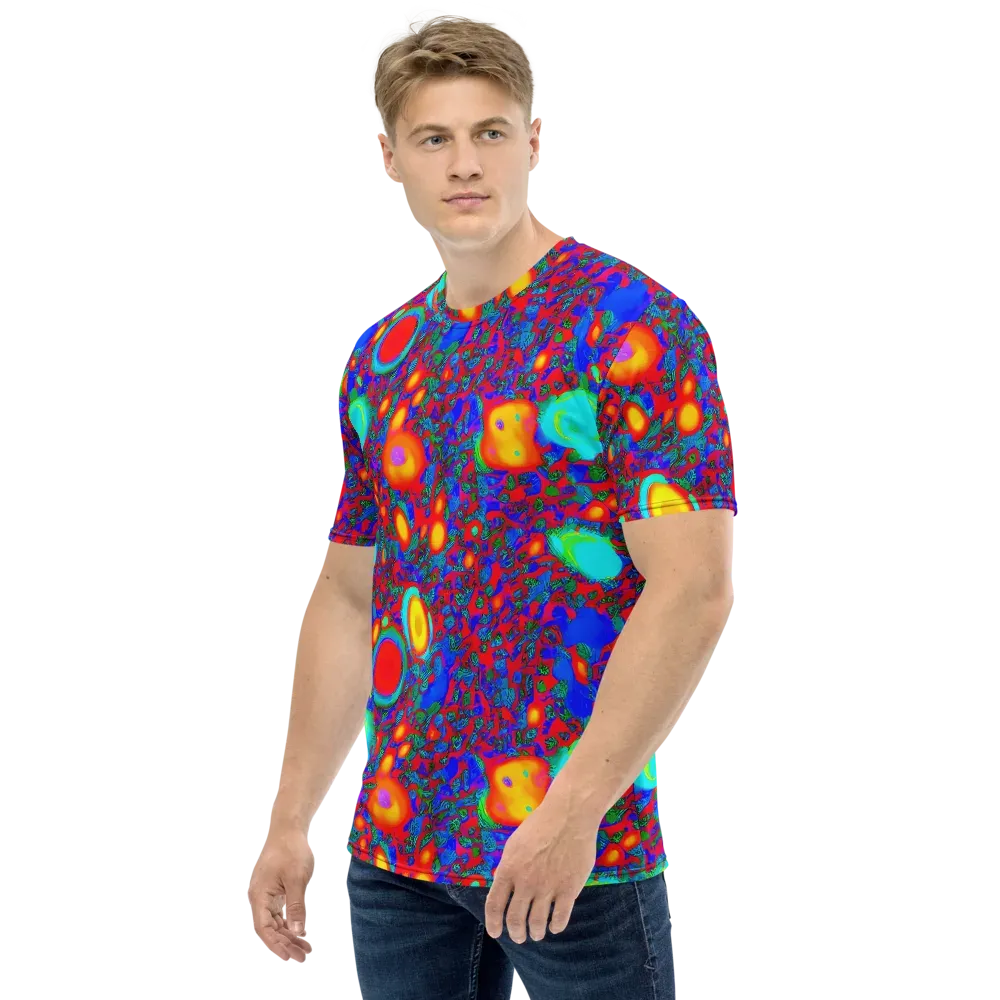 Electric Organism on Men's Crew Neck T-Shirt — Left