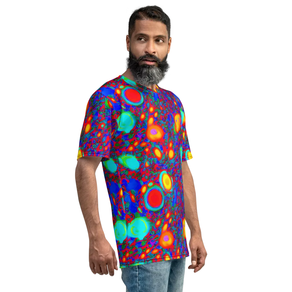 Electric Organism on Men's Crew Neck T-Shirt — Right