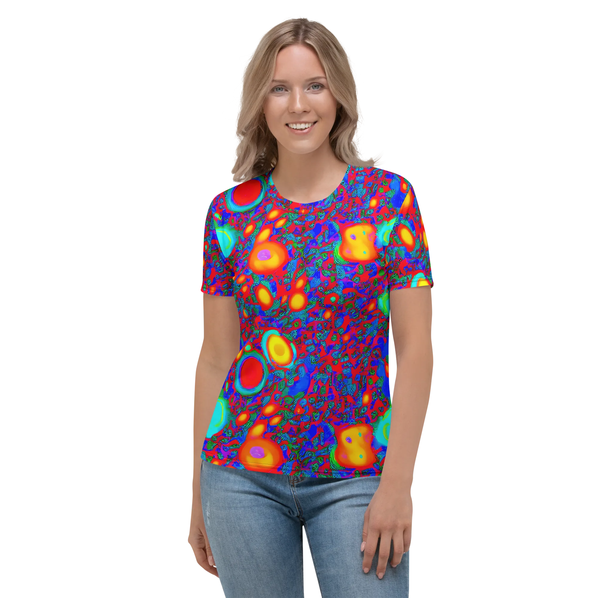 Electric Organism on Women's Crew Neck T-Shirt — Front
