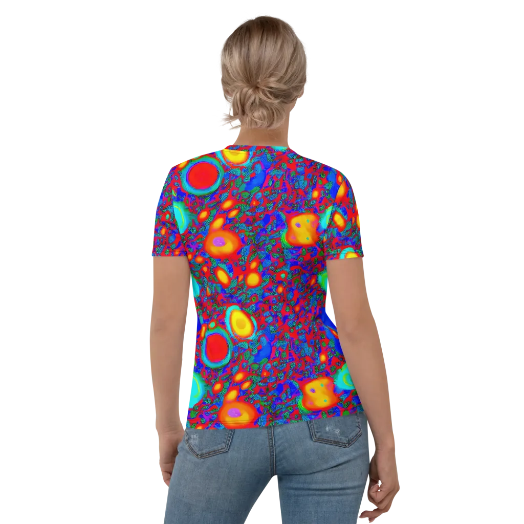 Electric Organism on Women's Crew Neck T-Shirt — Back