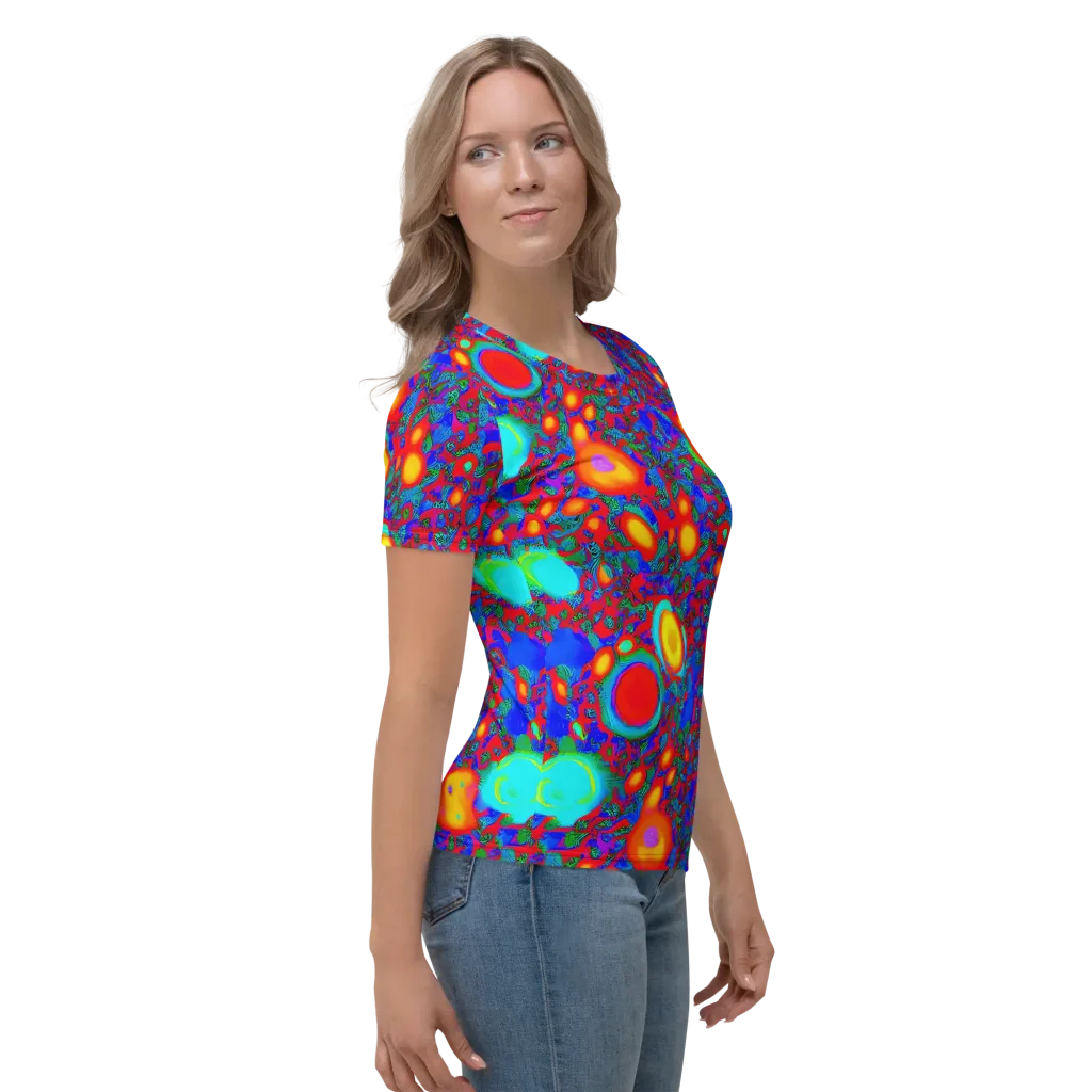 Electric Organism on Women's Crew Neck T-Shirt — Right