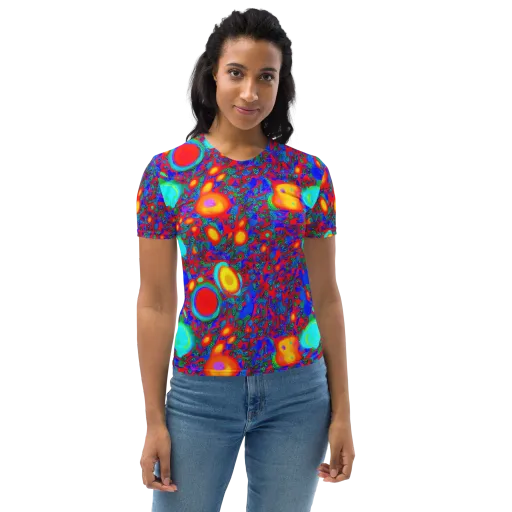 Electric Organism on a Women's Crew Neck T-Shirt