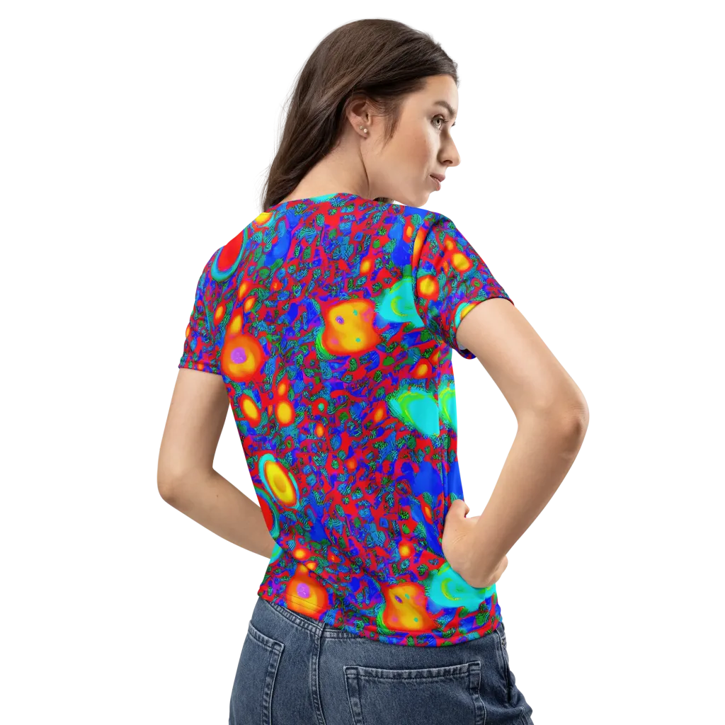 Electric Organism on Women's Crew Neck T-Shirt — Back