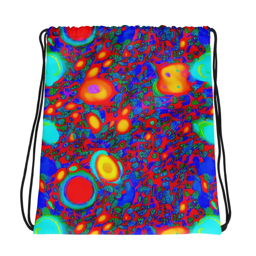 Electric Organism on Drawstring Bag — Photo