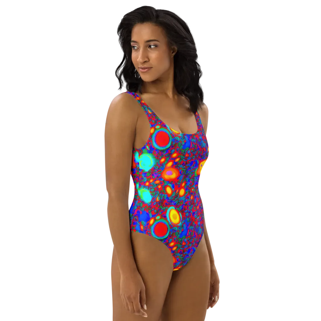 Electric Organism on One-Piece Swimsuit — Right