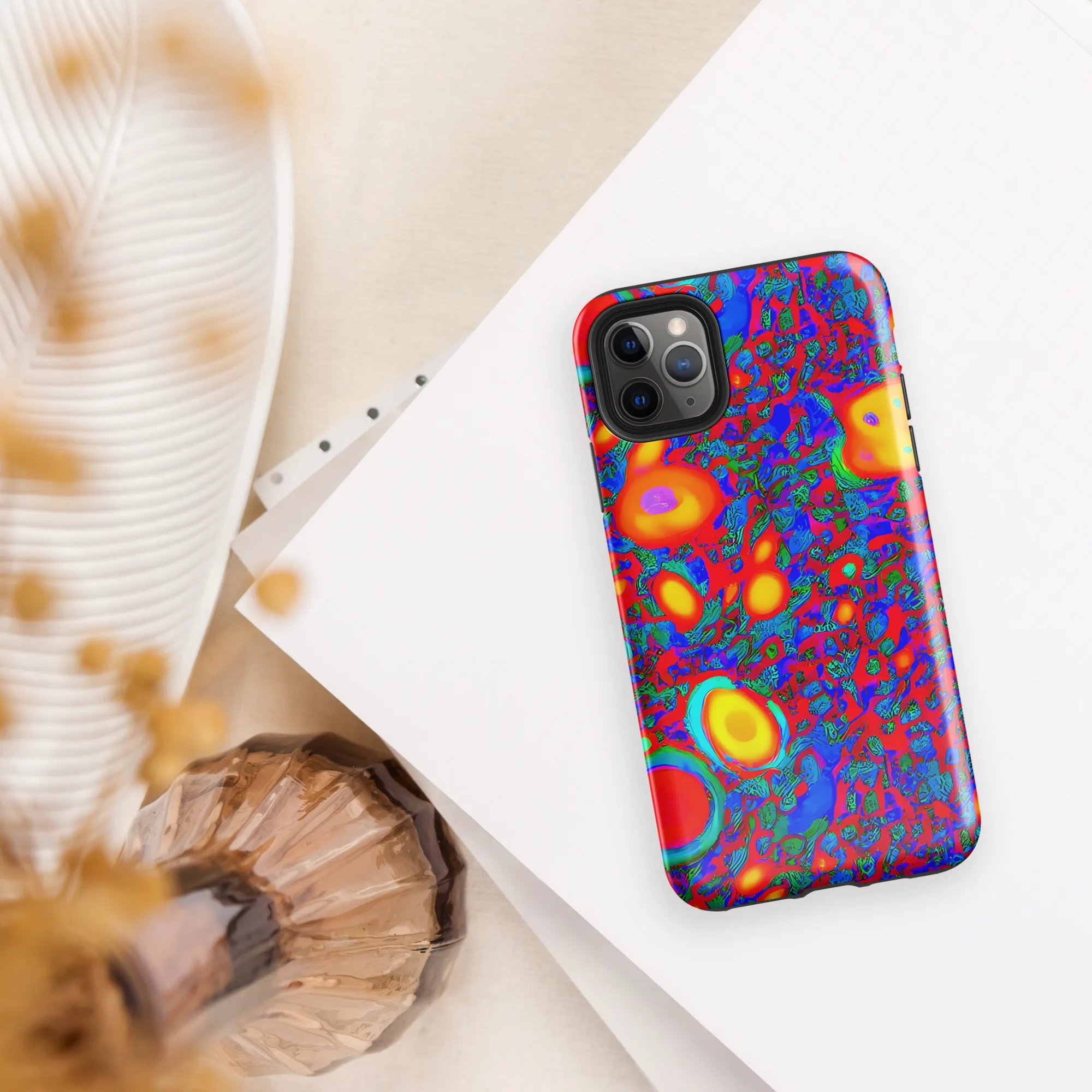 Electric Organism on Tough Case for iPhone® — Front