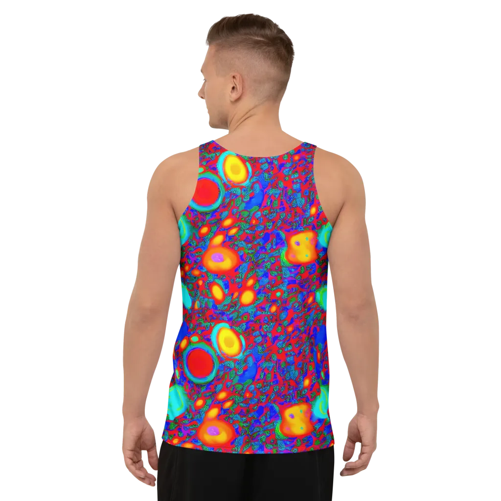 Electric Organism on Men's Tank Top — Back