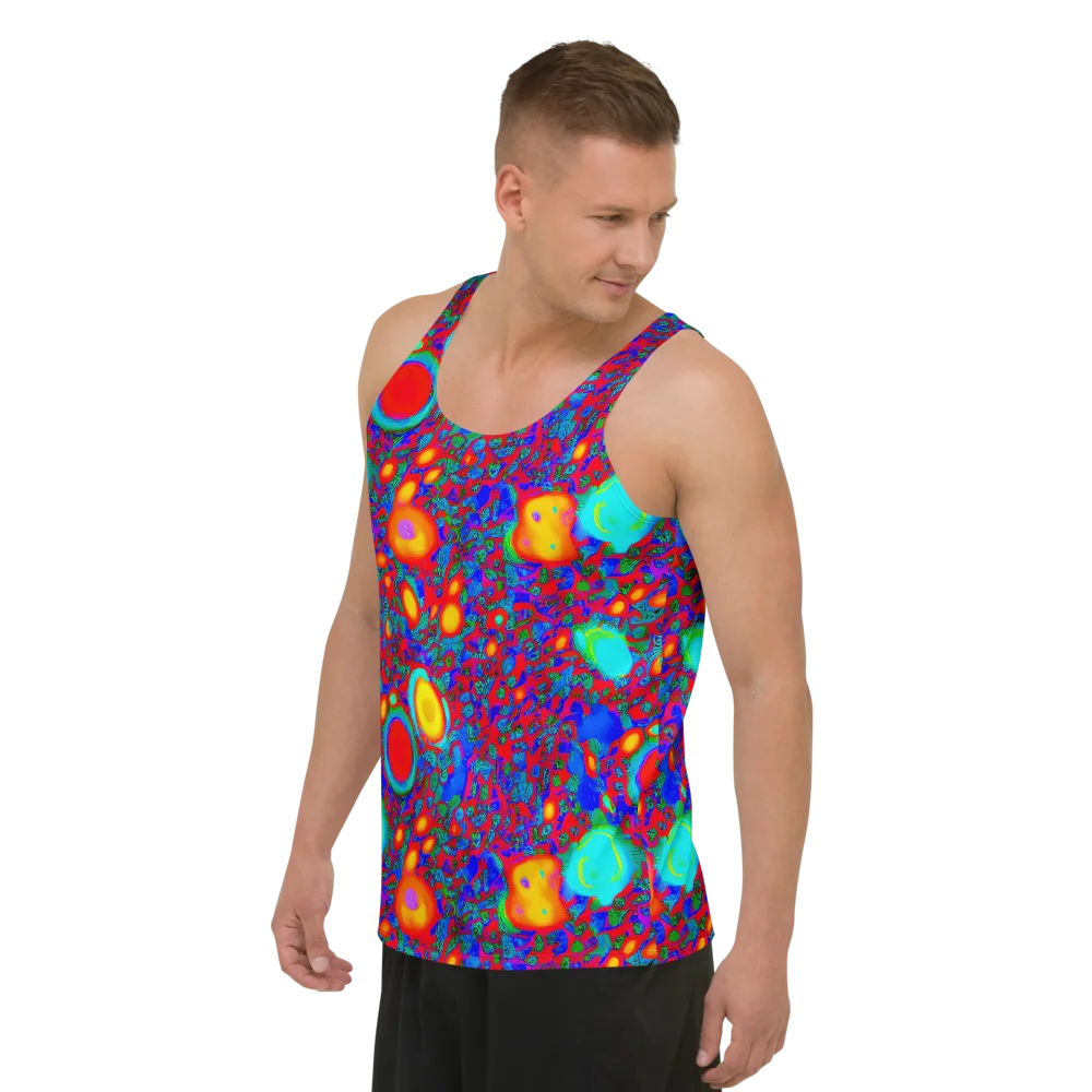 Electric Organism on Men's Tank Top — Left Front