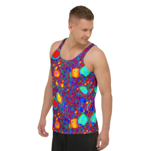 Electric Organism on a Men's Tank Top