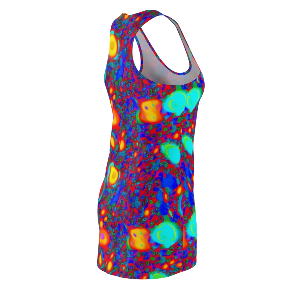 Electric Organism on Racerback Dress — Back Side