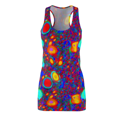 Electric Organism on a Racerback Dress