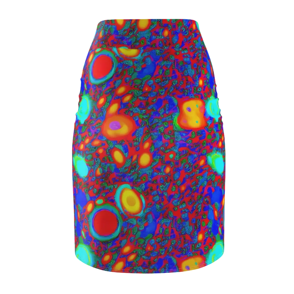 Electric Organism on Pencil Skirt — Back