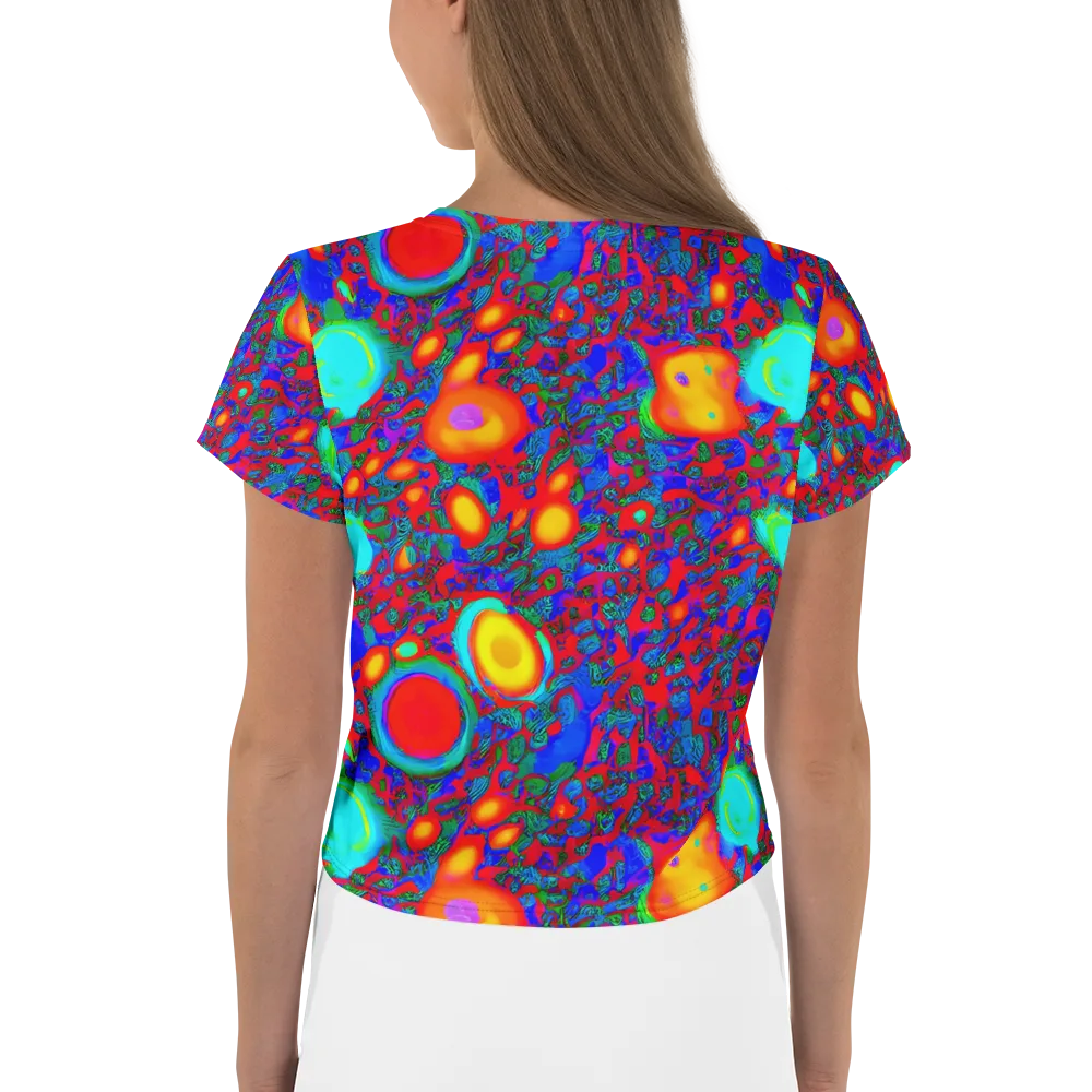 Electric Organism on Crop Tee — Back