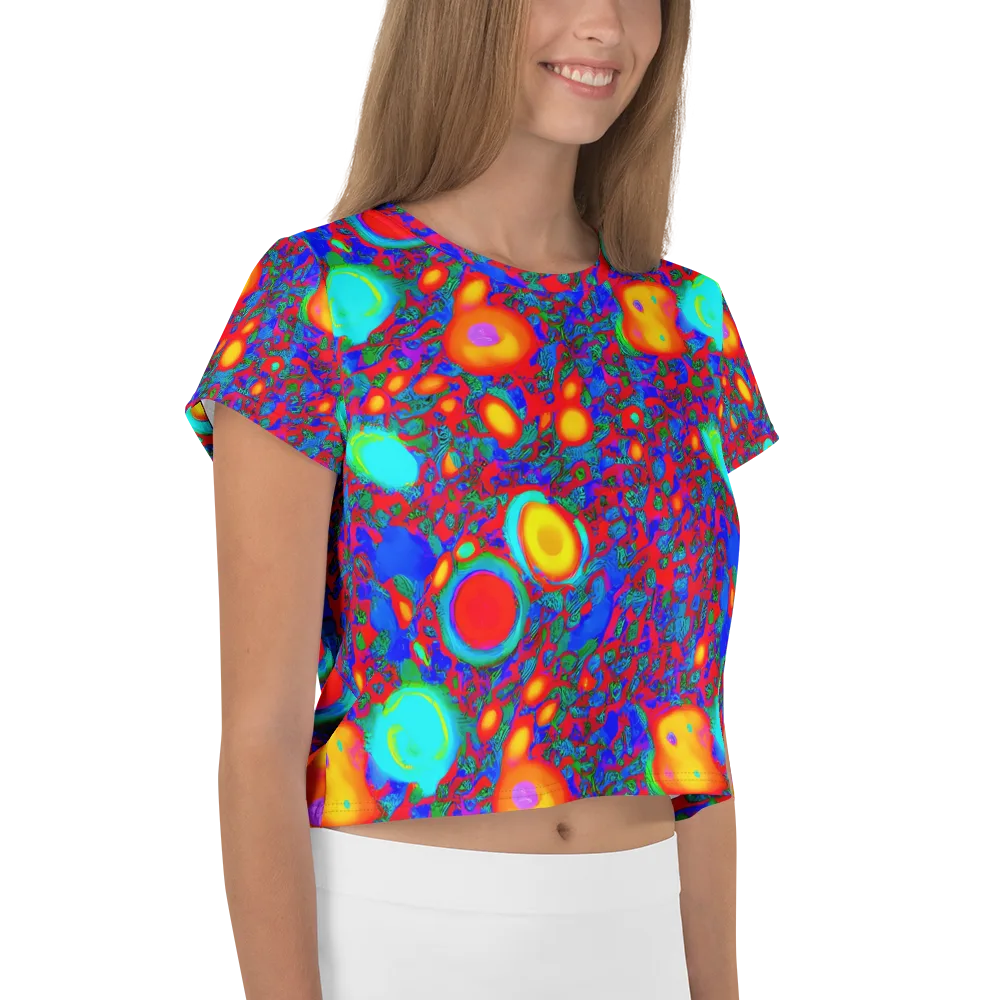 Electric Organism on Crop Tee — Right