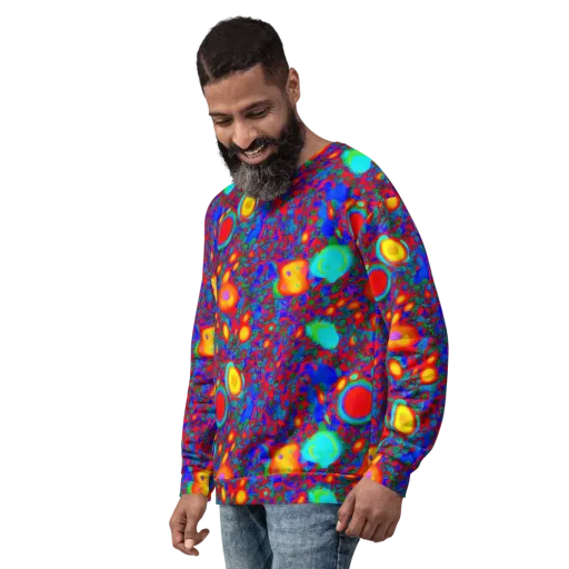 Electric Organism on a Sweatshirt