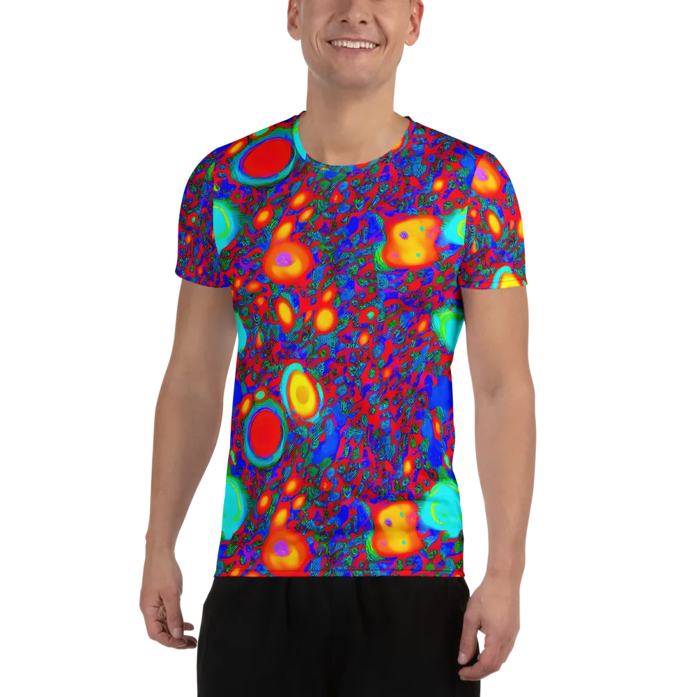 Electric Organism on Men's Athletic T-Shirt — Front