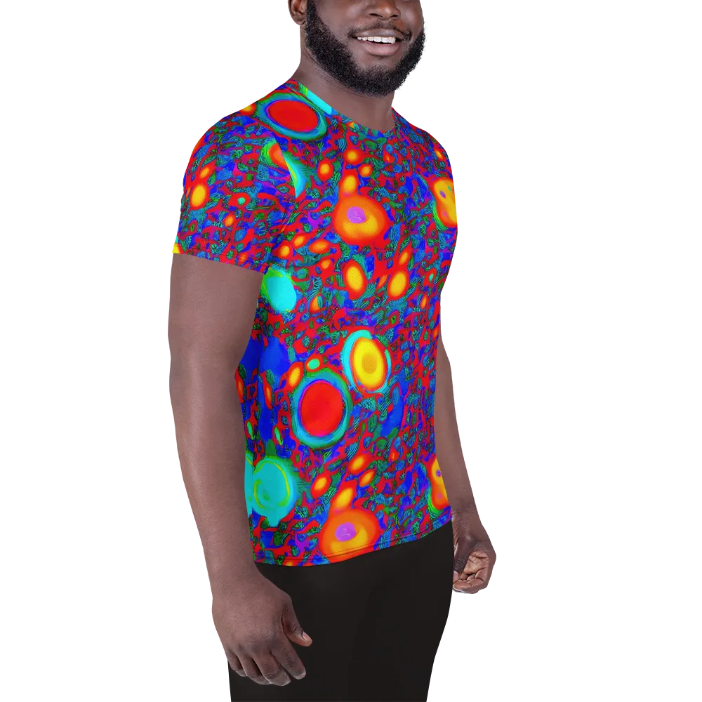 Electric Organism on Men's Athletic T-Shirt — Right
