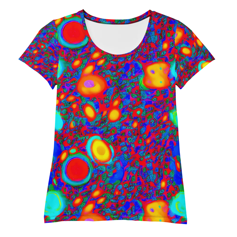 Electric Organism on Women's Athletic T-Shirt — Front