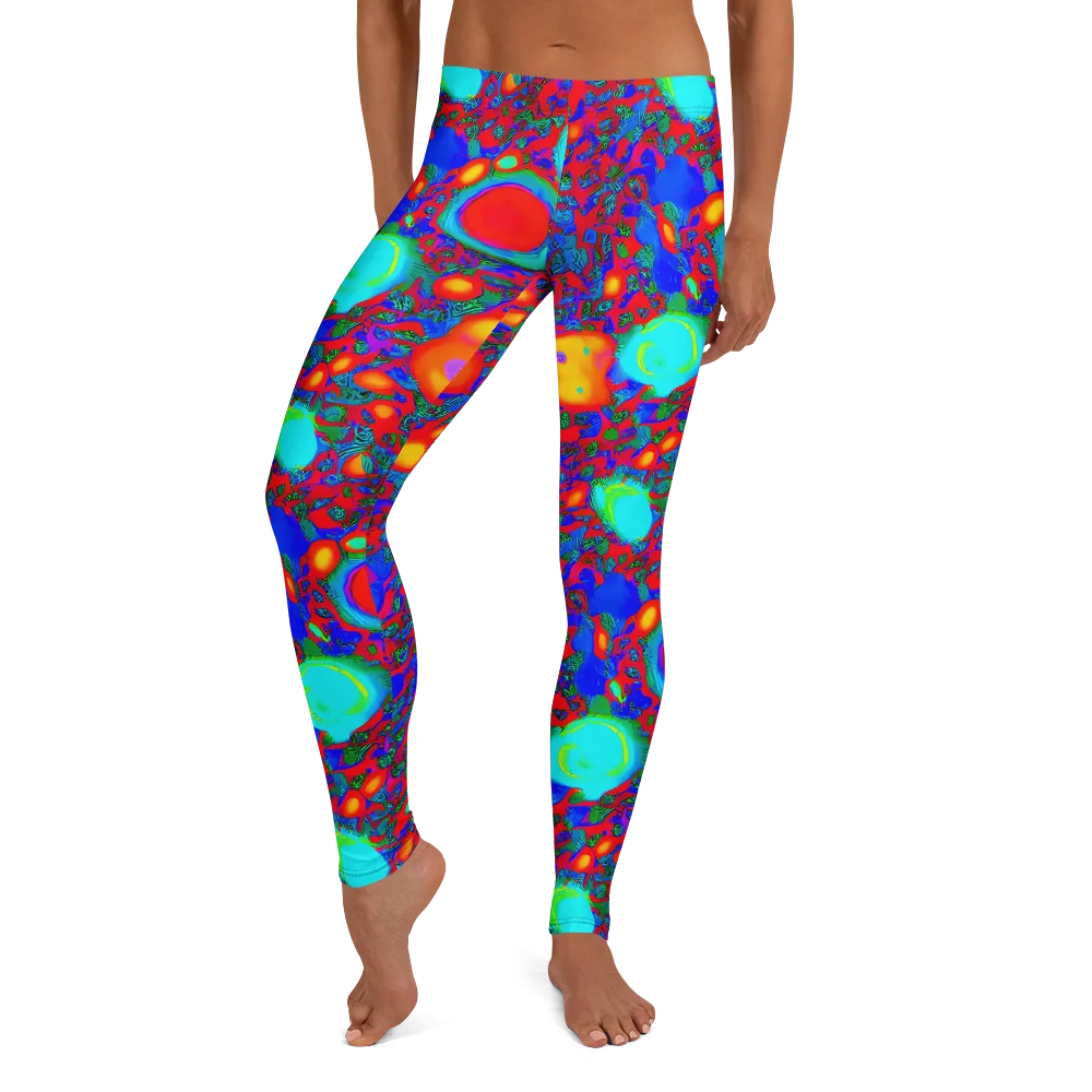 Electric Organism on Leggings — Front