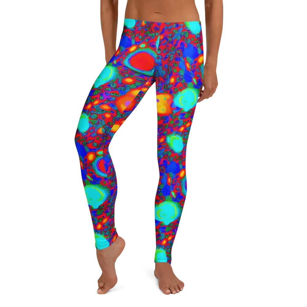 Electric Organism on Leggings — Front