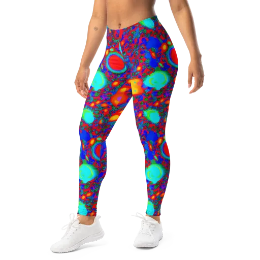 Electric Organism on a Leggings