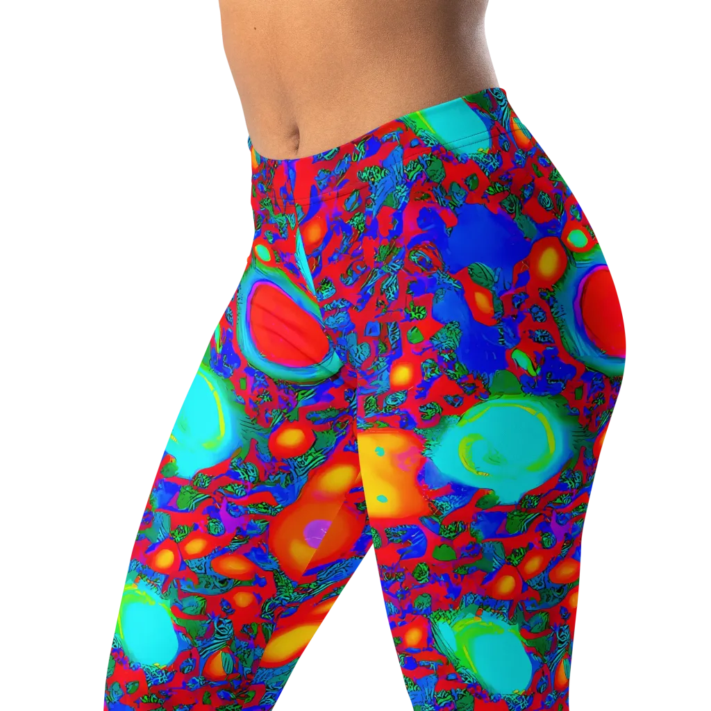 Electric Organism on Leggings — Left Front