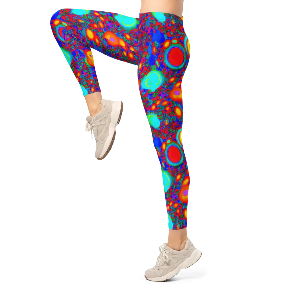 Electric Organism on Leggings — Left