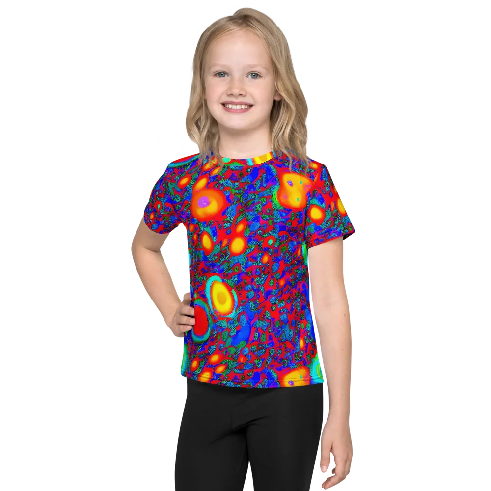 Electric Organism on Kids Crew Neck T-Shirt — Front