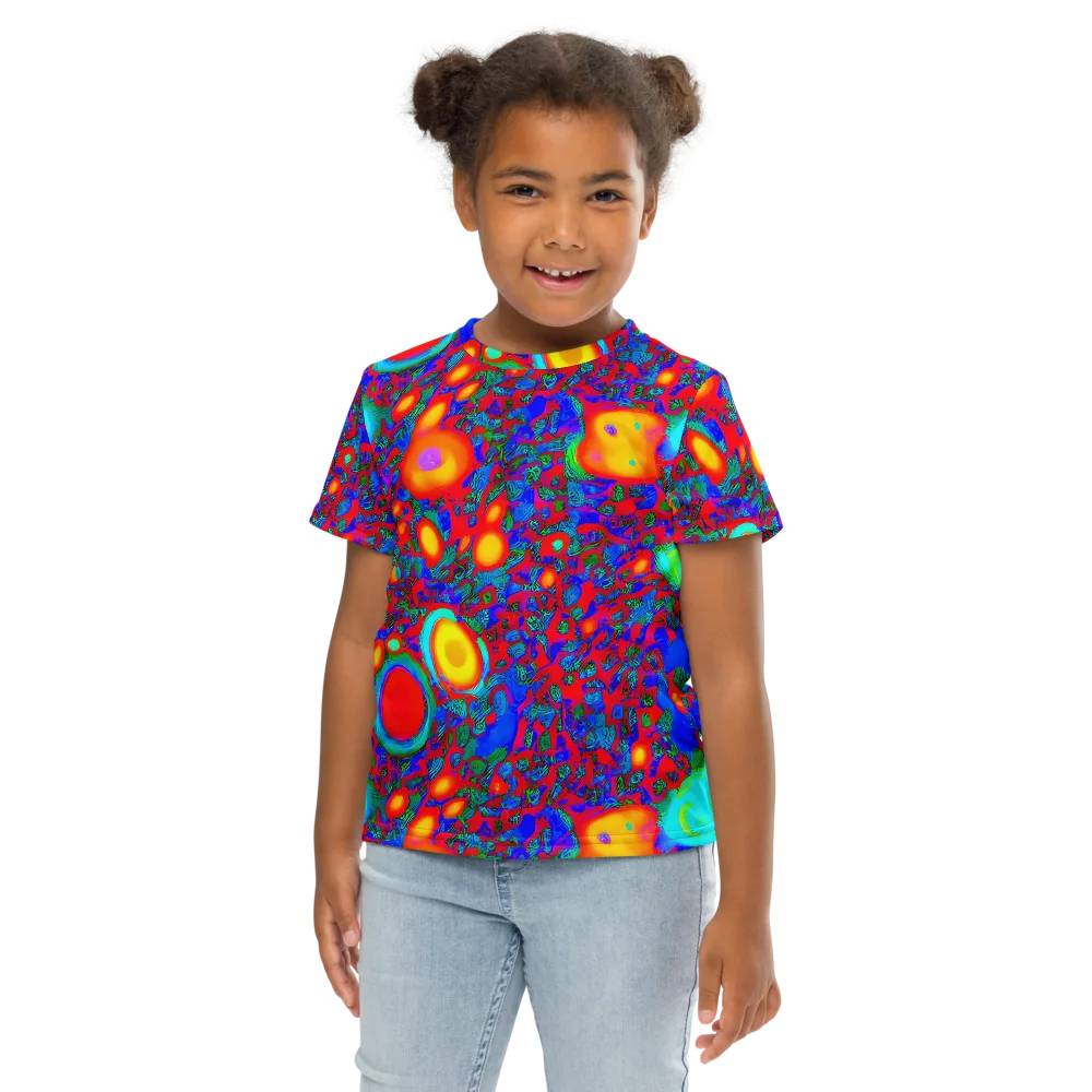 Electric Organism on Kids Crew Neck T-Shirt — Front